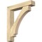 Ekena Millwork Imperial Block Rough Sawn Bracket w/ Offset Brace, Douglas Fir, 6"W x 30"D x 34"H BKT0604X30X34IMP05RDF - alternate 1